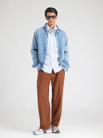 FYNCH-HATTON Regular fit Ing - kék