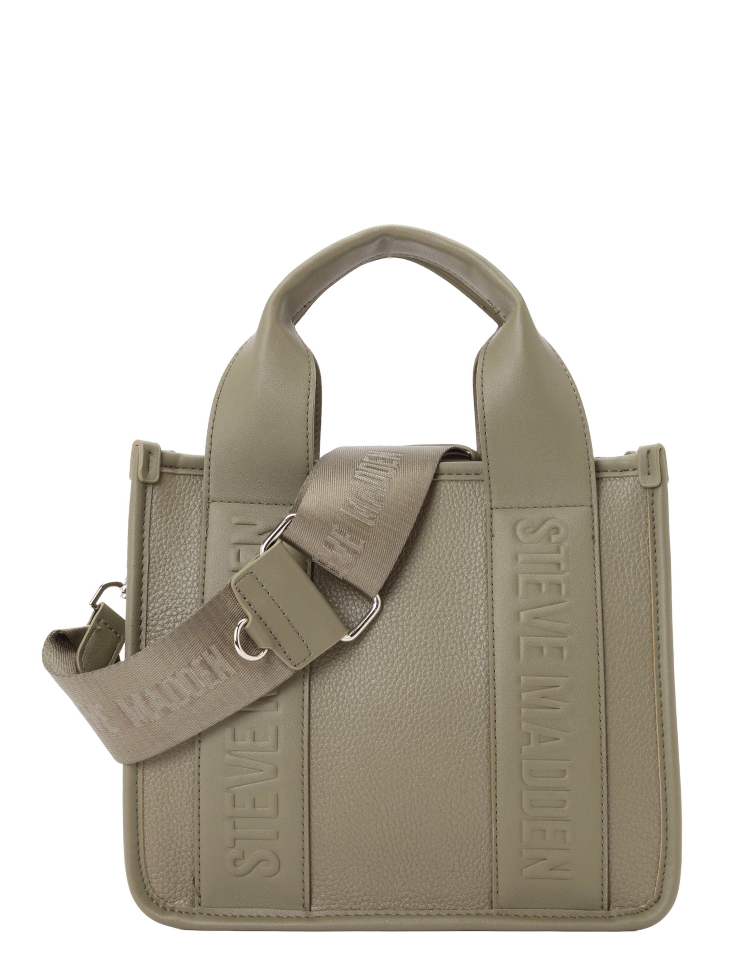 STEVE MADDEN Handväska 'Bwebber-E' i grön: framsida