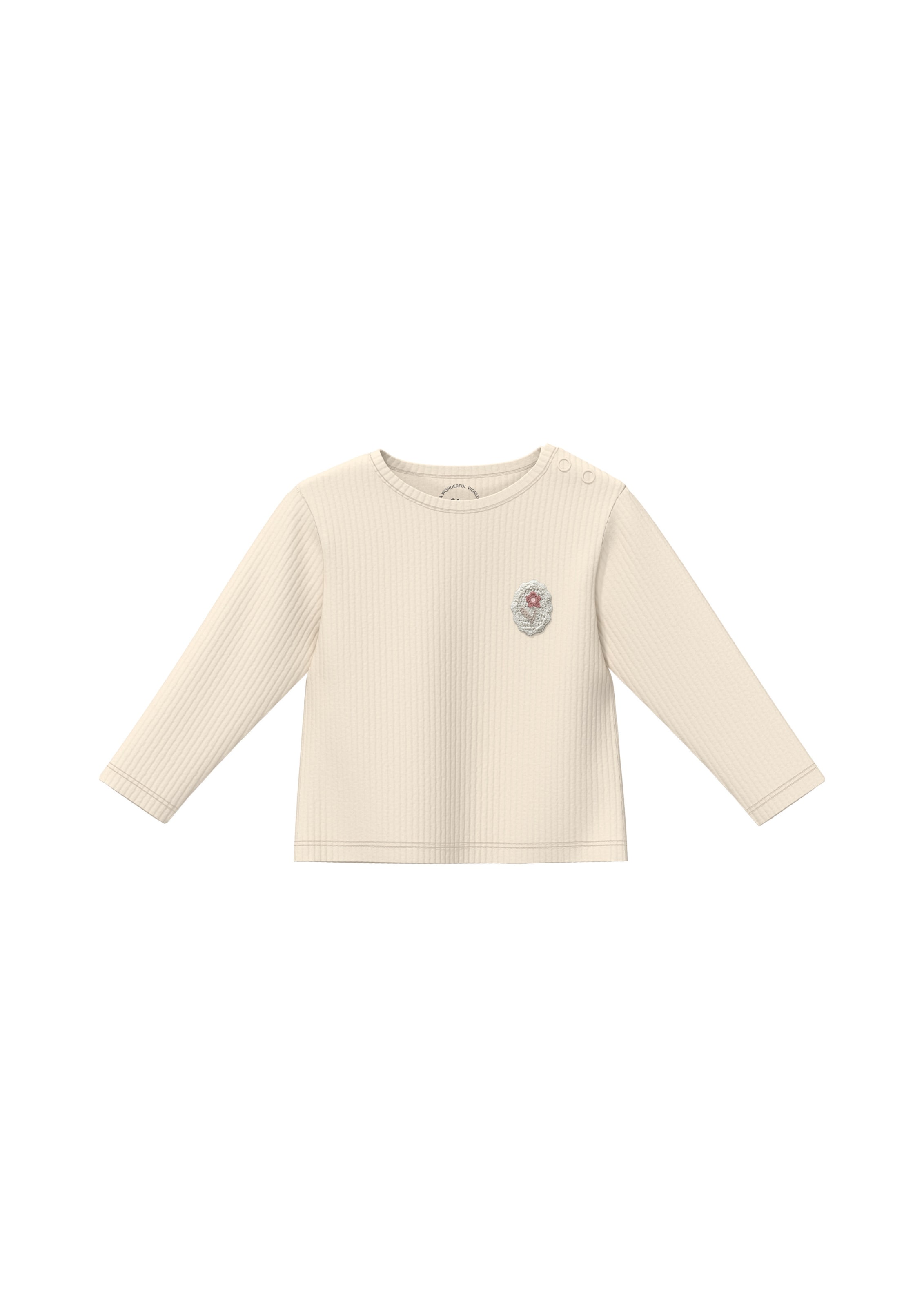 s.Oliver Shirt in Beige: voorkant
