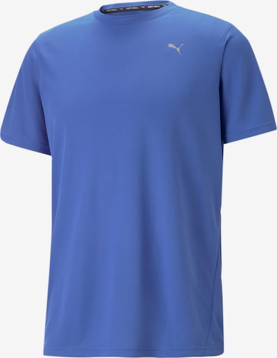 PUMA T-Shirt fonctionnel en bleu foncé / argent, Vue avec produit