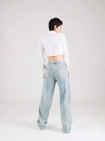 Misspap Loosefit Jeans in Blau