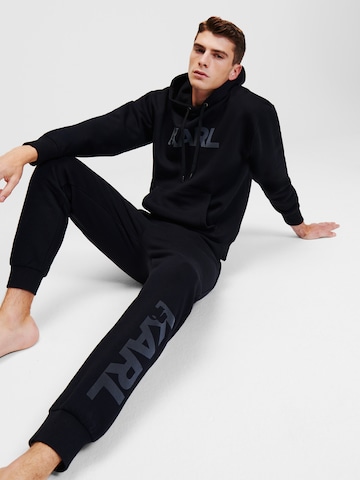 Karl Lagerfeld Bluzka sportowa w kolorze czarny