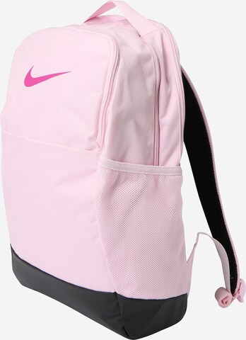 NIKE Sportrugzak 'Brasilia' in Roze: voorkant