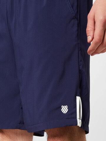 K-Swiss Performance Regular Sportbroek in Blauw