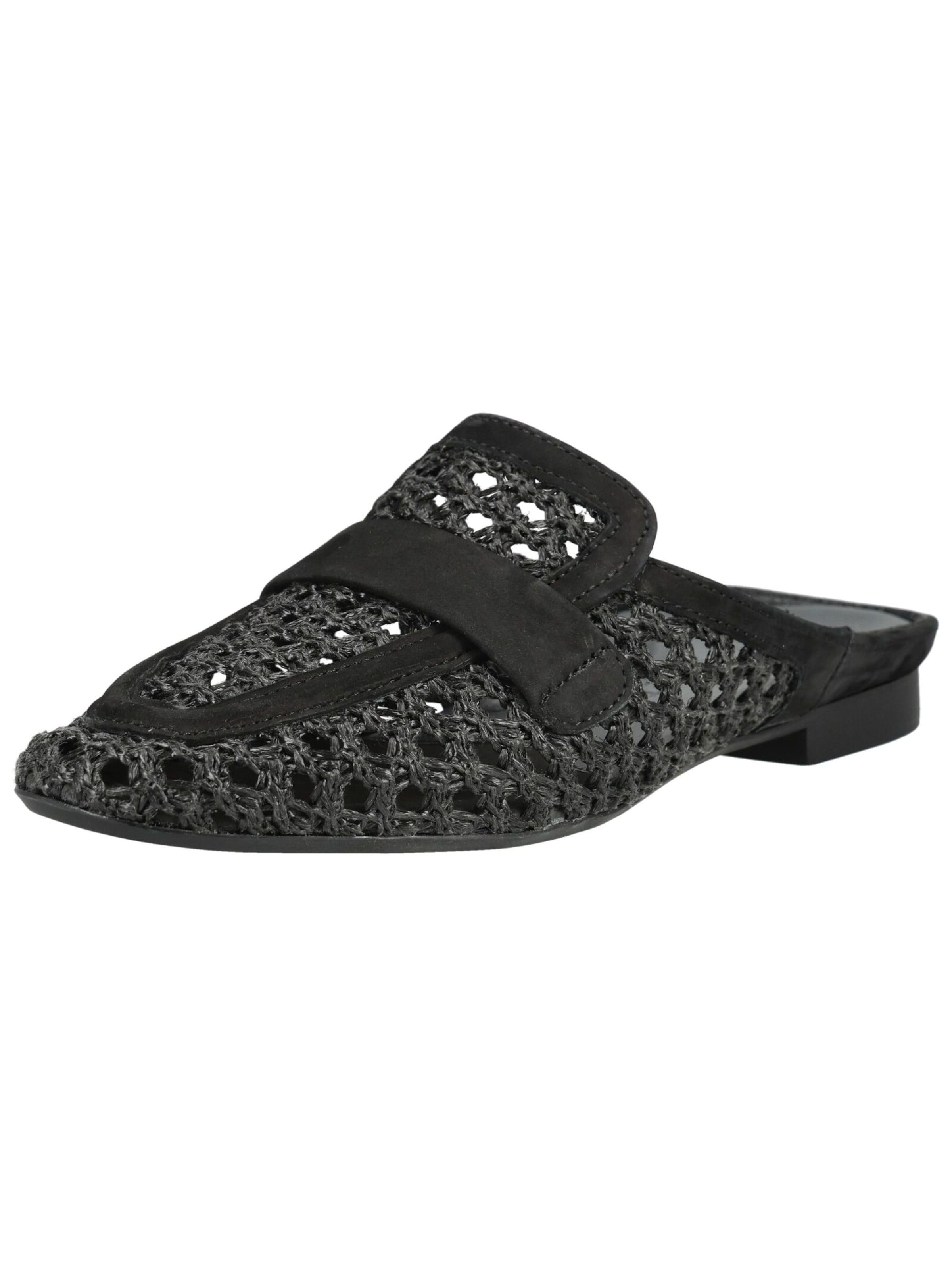 Paul Green Mule in Black: front