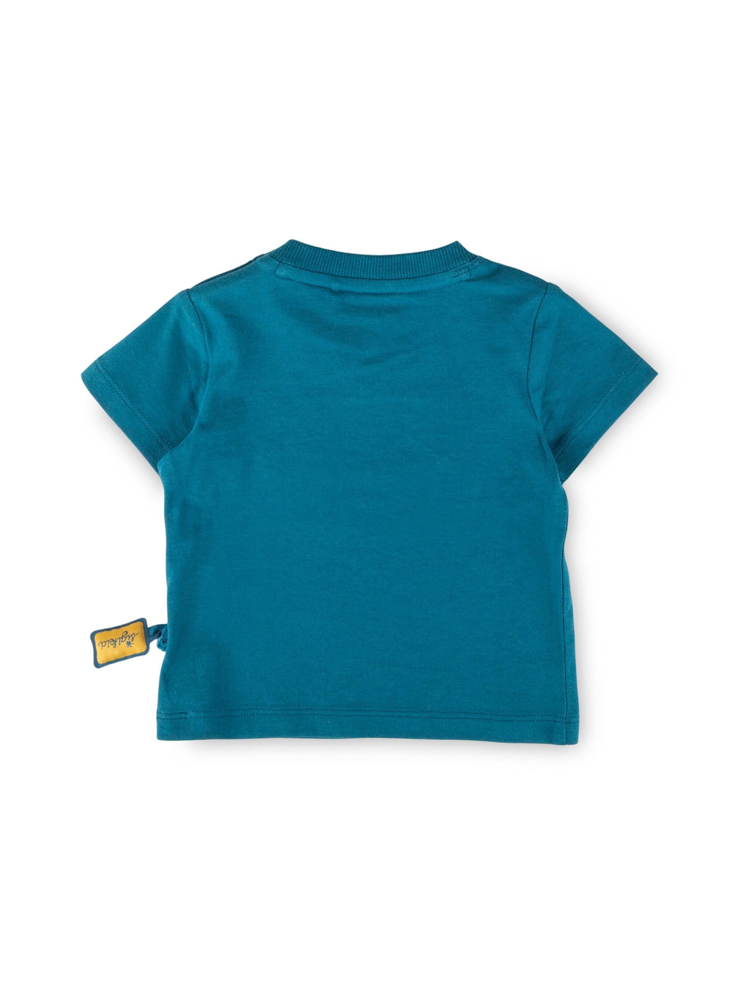 SIGIKID Shirt 'T-Shirt Blue & Bright' in Green