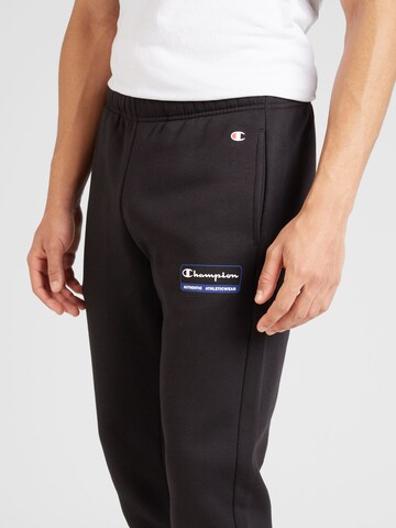Champion Authentic Athletic Apparel Tapered Hose in Schwarz