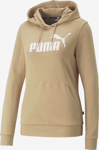PUMA Sportsweatshirt 'Essential' in Beige: predná strana