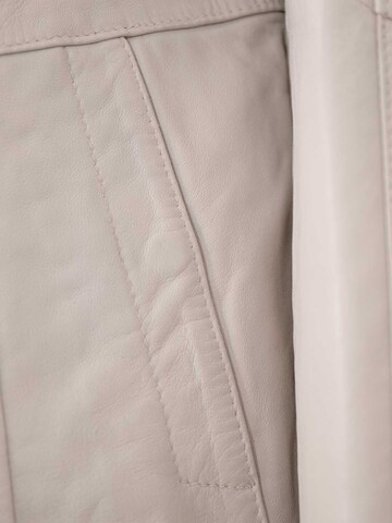 Lederjacken24 Between-Season Jacket 'Anea' in Grey