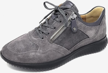 Hartjes Lace-Up Shoes in Grey: front