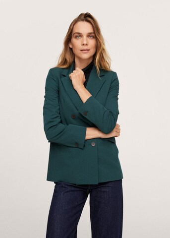 MANGO Blazer 'Greta' in Green: front