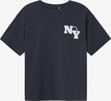NAME IT T-shirt 'VALIX' i blå: framsida