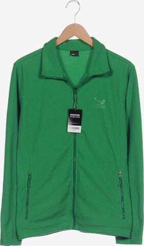 SALEWA Sweatshirt & Zip-Up Hoodie in M in Green: front