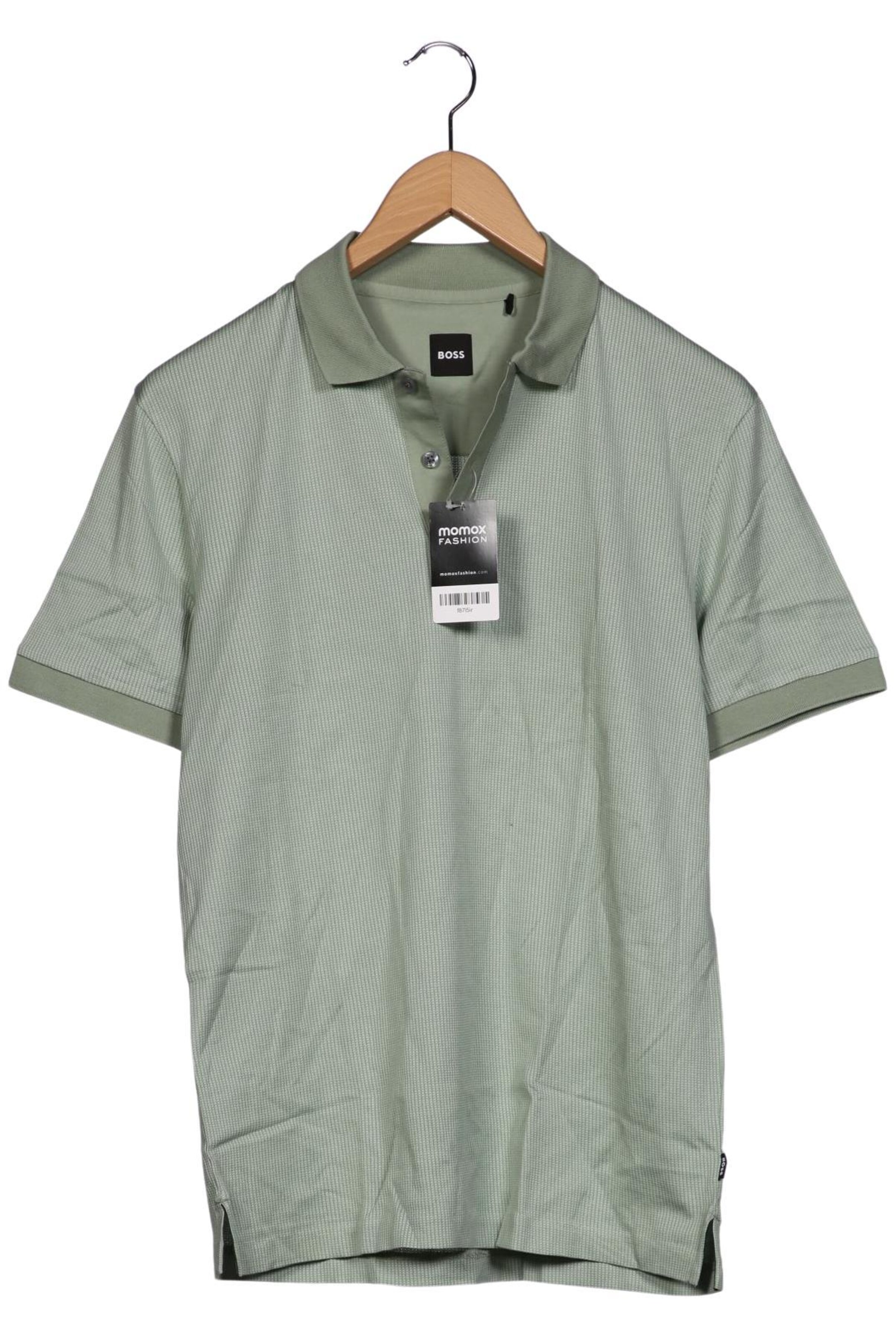 BOSS Black Shirt in M in Green: front