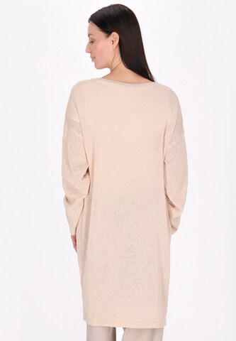 usha WHITE LABEL Вязаная кофта 'Comfortable' в Бежевый