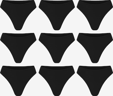 Erdem Slip in Zwart: voorkant