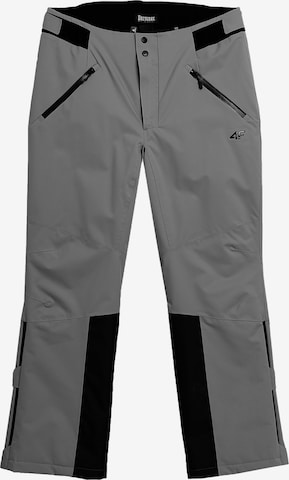 4F Regular Outdoor панталон в сиво: отпред