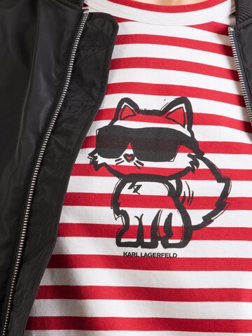 Karl Lagerfeld Shirt 'IKON' in Red