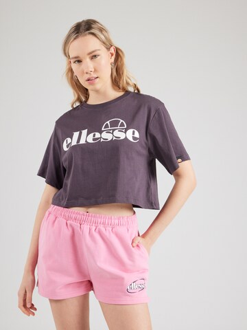 ELLESSE Μπλουζάκι 'SILO' σε λιλά: μπροστά