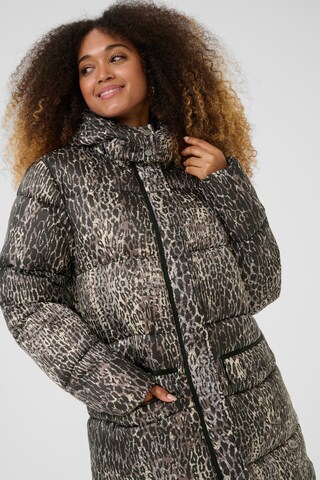 Cream Winter Jacket 'CRGaiagro' in Grey