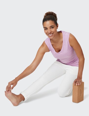 VENICE BEACH Slim fit Workout Pants in White