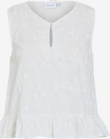 Camicia da donna 'VISimone' di VILA in bianco: frontale