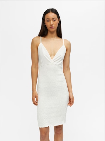 OBJECT Dress 'Leventa' in White: front
