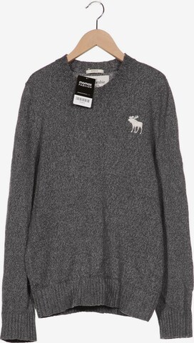 Abercrombie & Fitch Pullover XL in Grau: predná strana