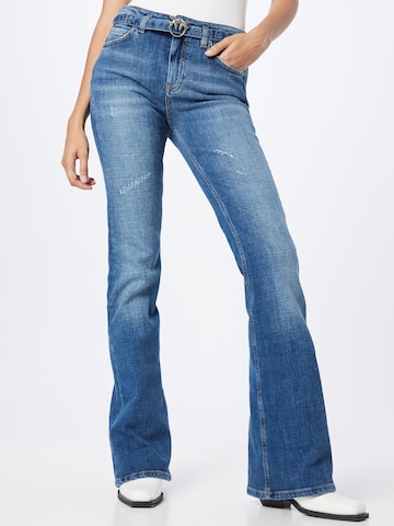 Jeans 'FLORA' de la PINKO pe albastru: față