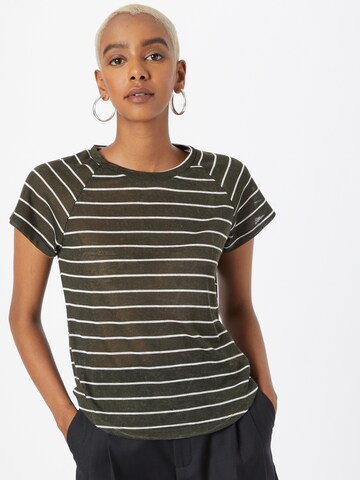 ONLY Shirt 'YRSA' in Grün: Vorderseite