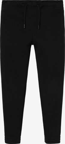 NAME IT Tapered Hose 'Leno' in Schwarz: predná strana