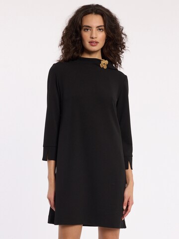 Ana Alcazar Kleid 'Adoa' in Schwarz: Vorderseite