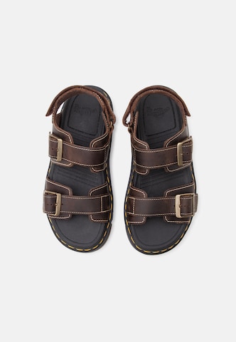 Dr. Martens Sandały 'ZebZag' w kolorze brązowy