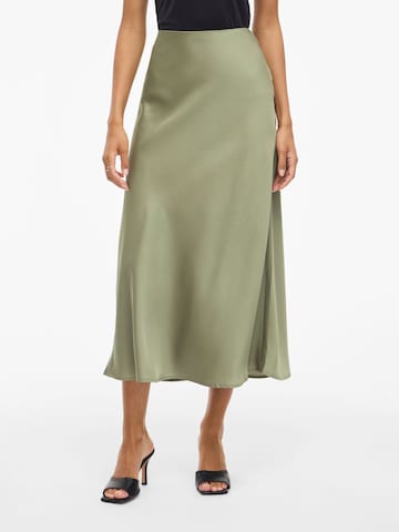 VILA Skirt in Green: front