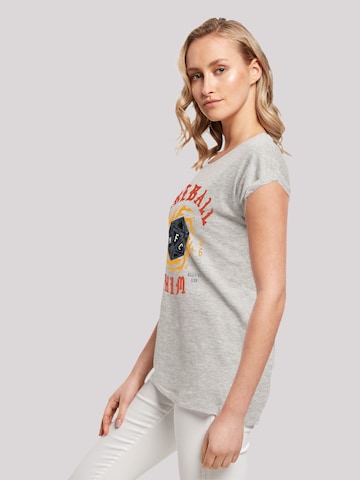 F4NT4STIC Shirt 'Stranger Things Netflix TV Series' in Grey