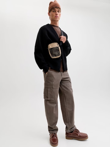 JACK & JONES Regular Cargohose in Braun