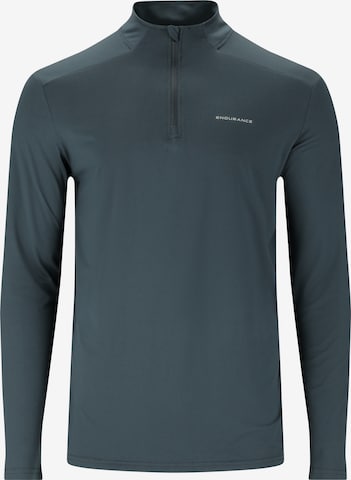 ENDURANCE Functioneel shirt in Blauw: voorkant