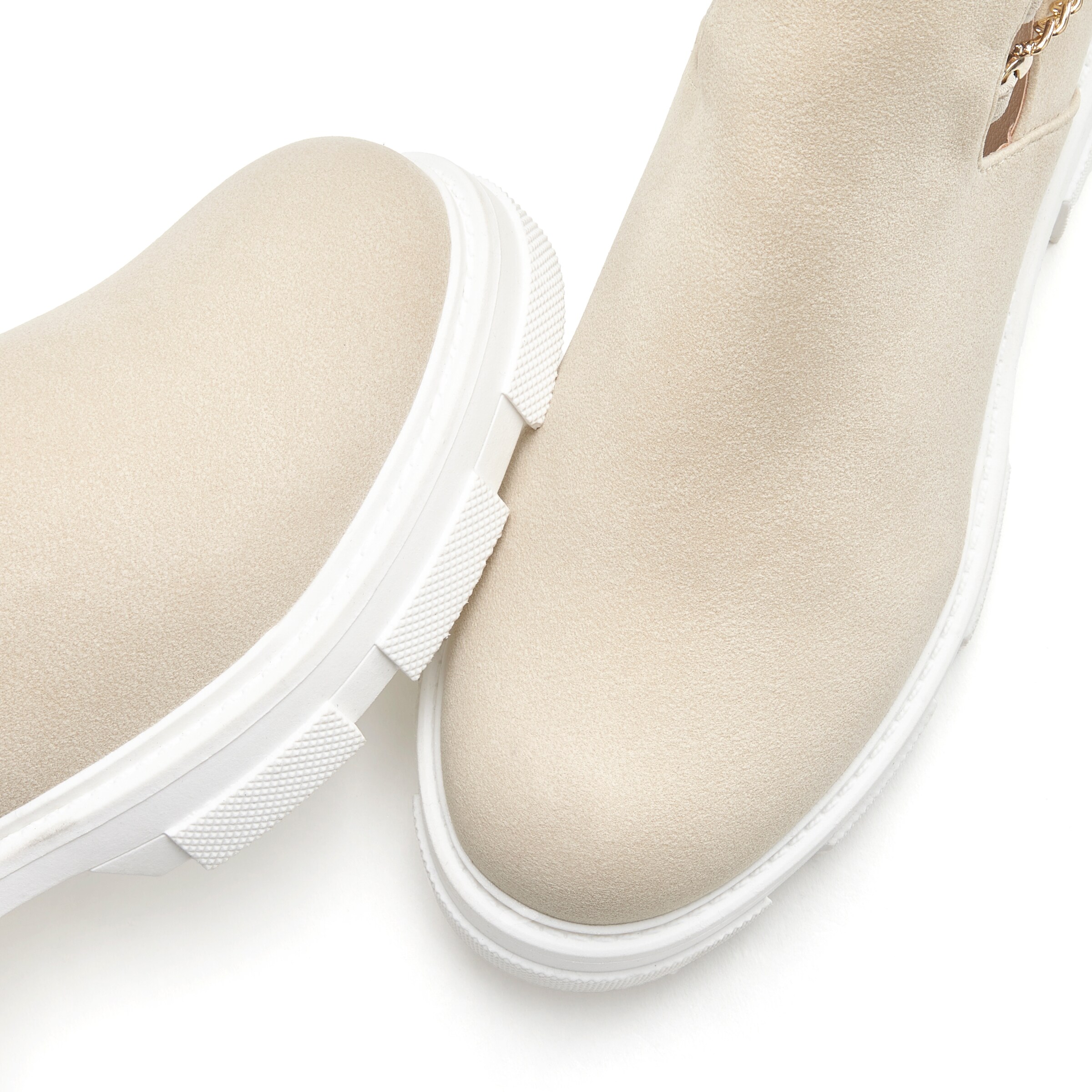 LASCANA Kotníkové boty – béžová