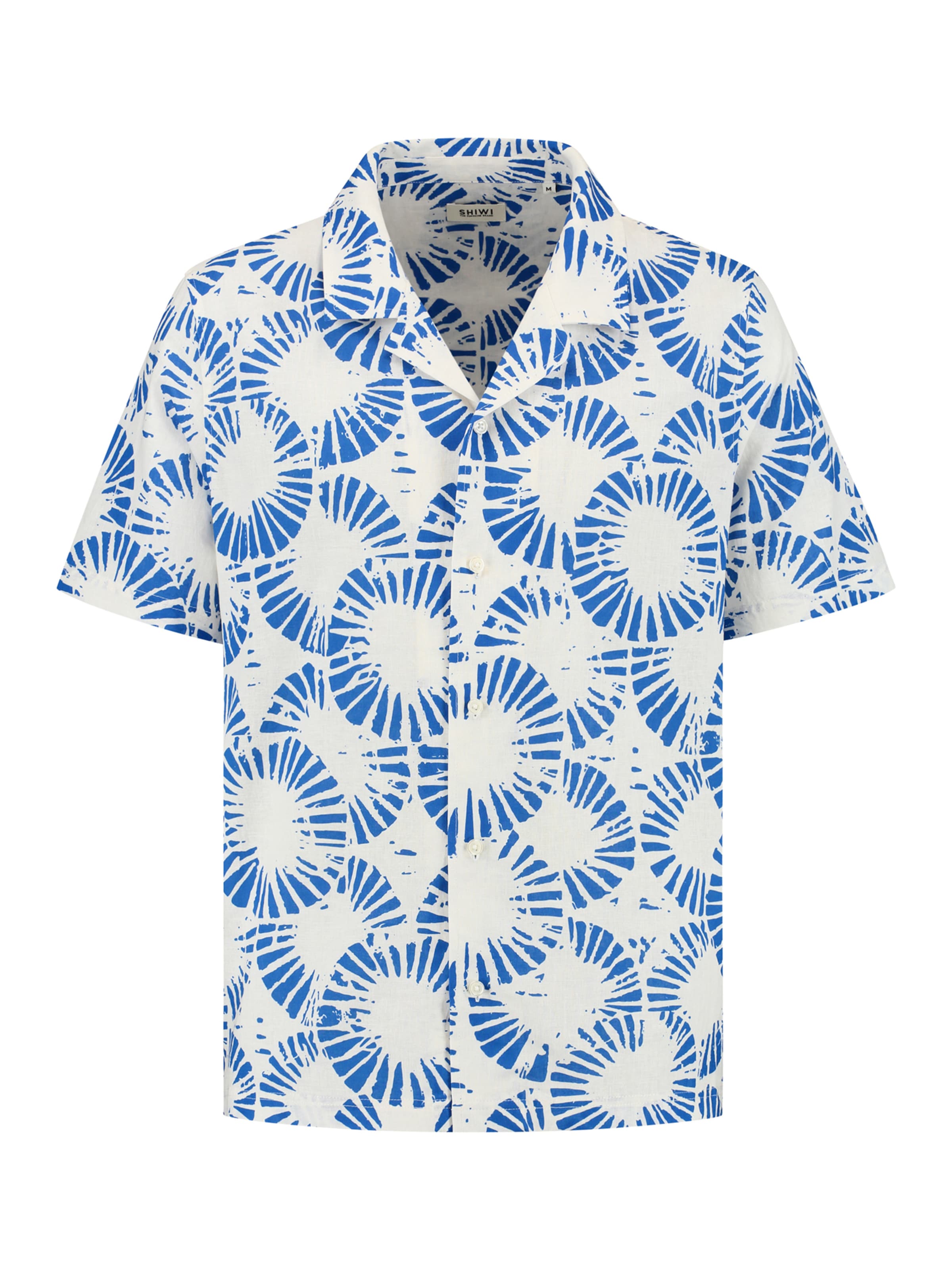 Shiwi Regular fit Риза 'Vic' в бяло: отпред