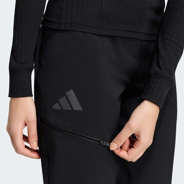 ADIDAS TERREX Slimfit Outdoorové kalhoty 'Xperior Pro' – černá