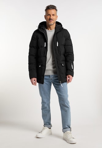 DreiMaster Maritim Winter Jacket in Black