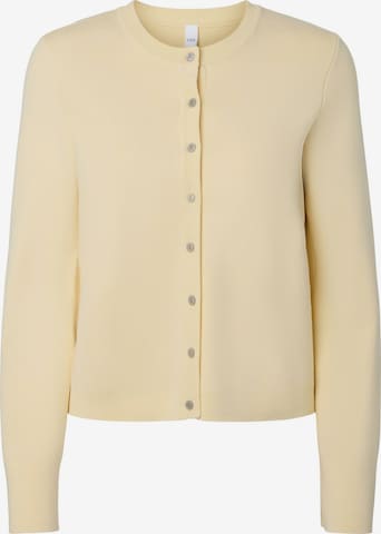 Cardigan 'YASelena' YAS en jaune : devant