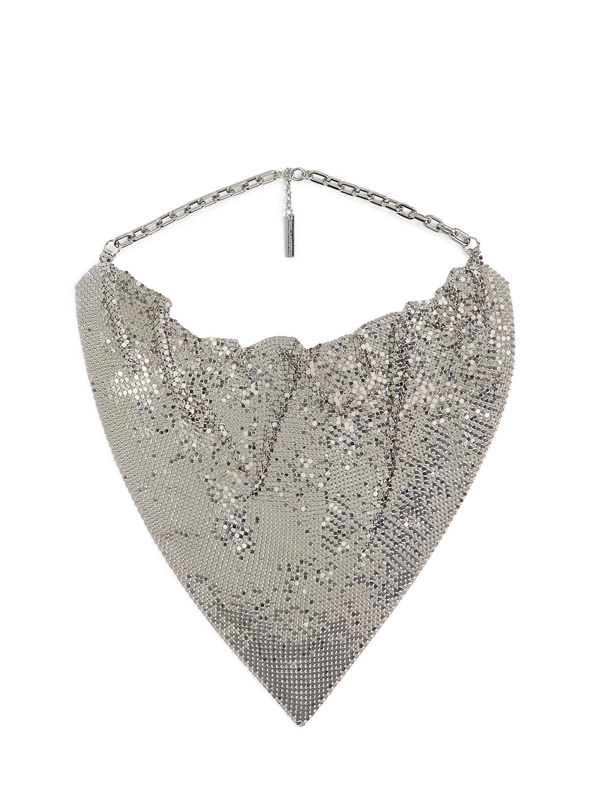 Karl Lagerfeld Šála – stříbrná: přední strana