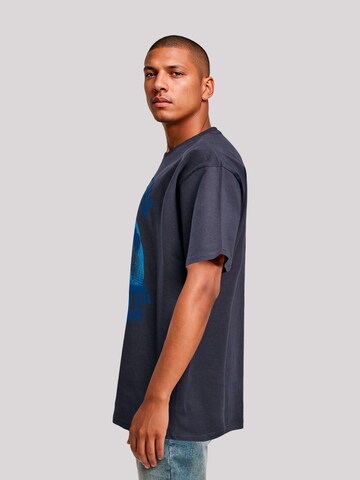 T-Shirt 'Hawaii Surf Beach Summer' F4NT4STIC en bleu