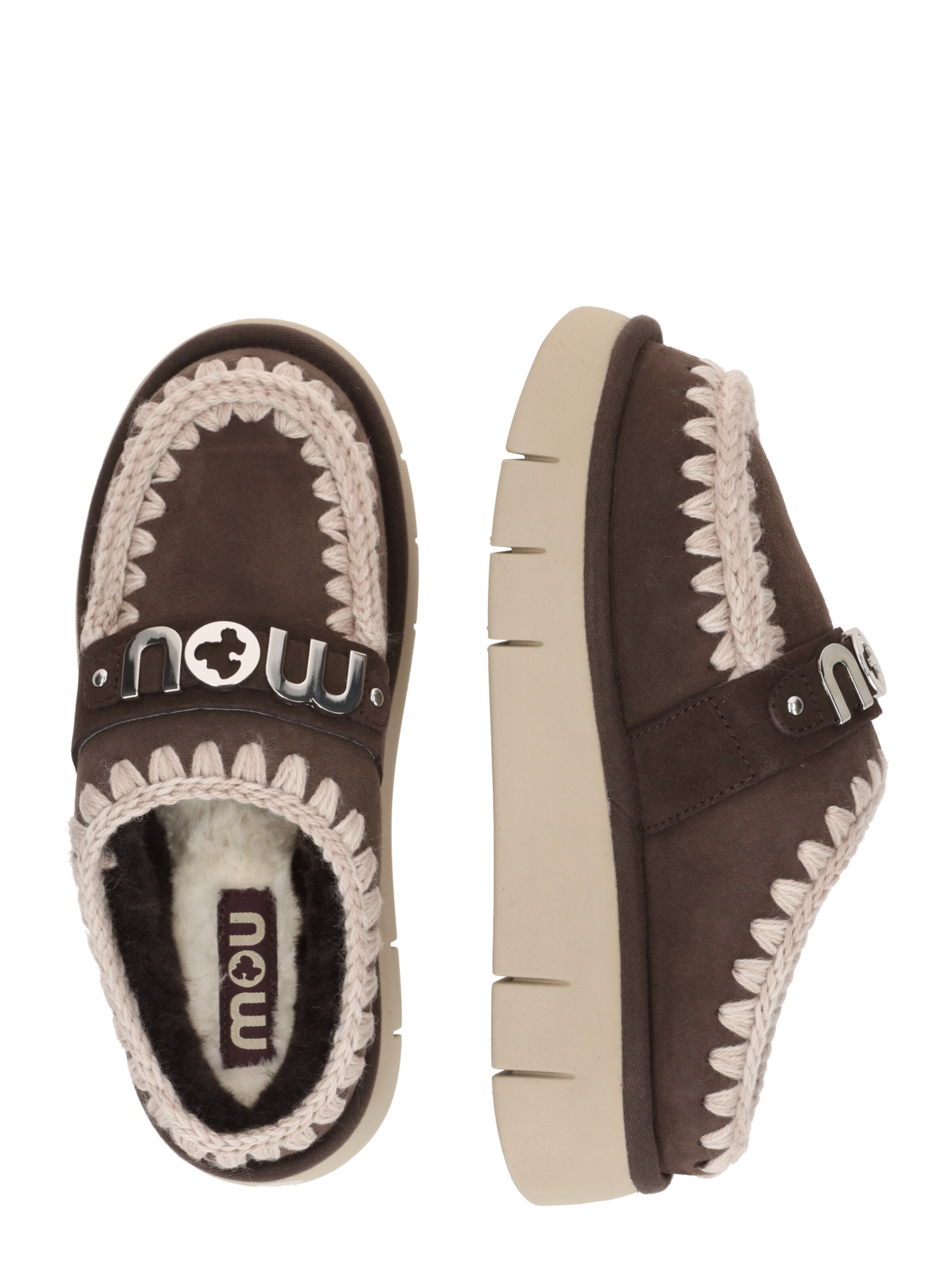 Sabots MOU en marron