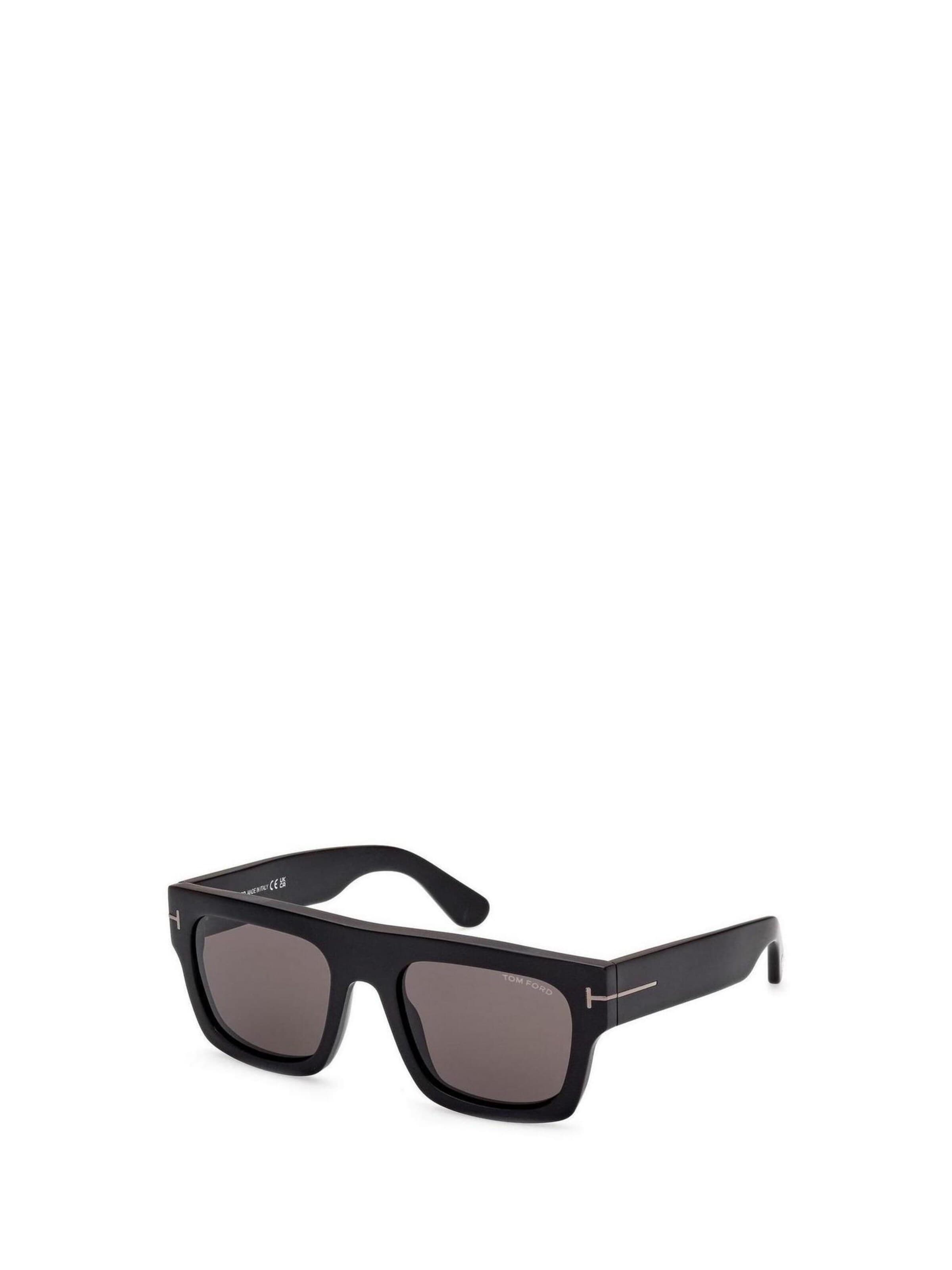 Tom Ford Sunglasses 'FT0711-N 5302A' in Black: front