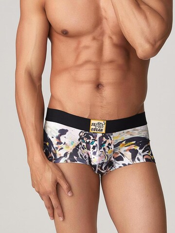 SEOBEAN Boxer shorts 'Tiger' in Grey: front