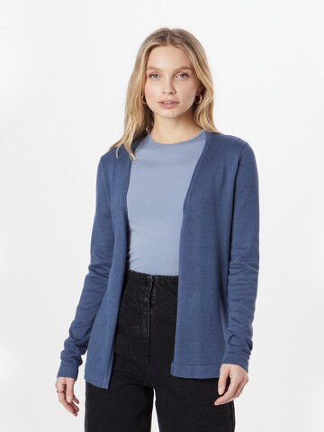 Cardigan 'Fenia Astrid' Kaffe en bleu : devant