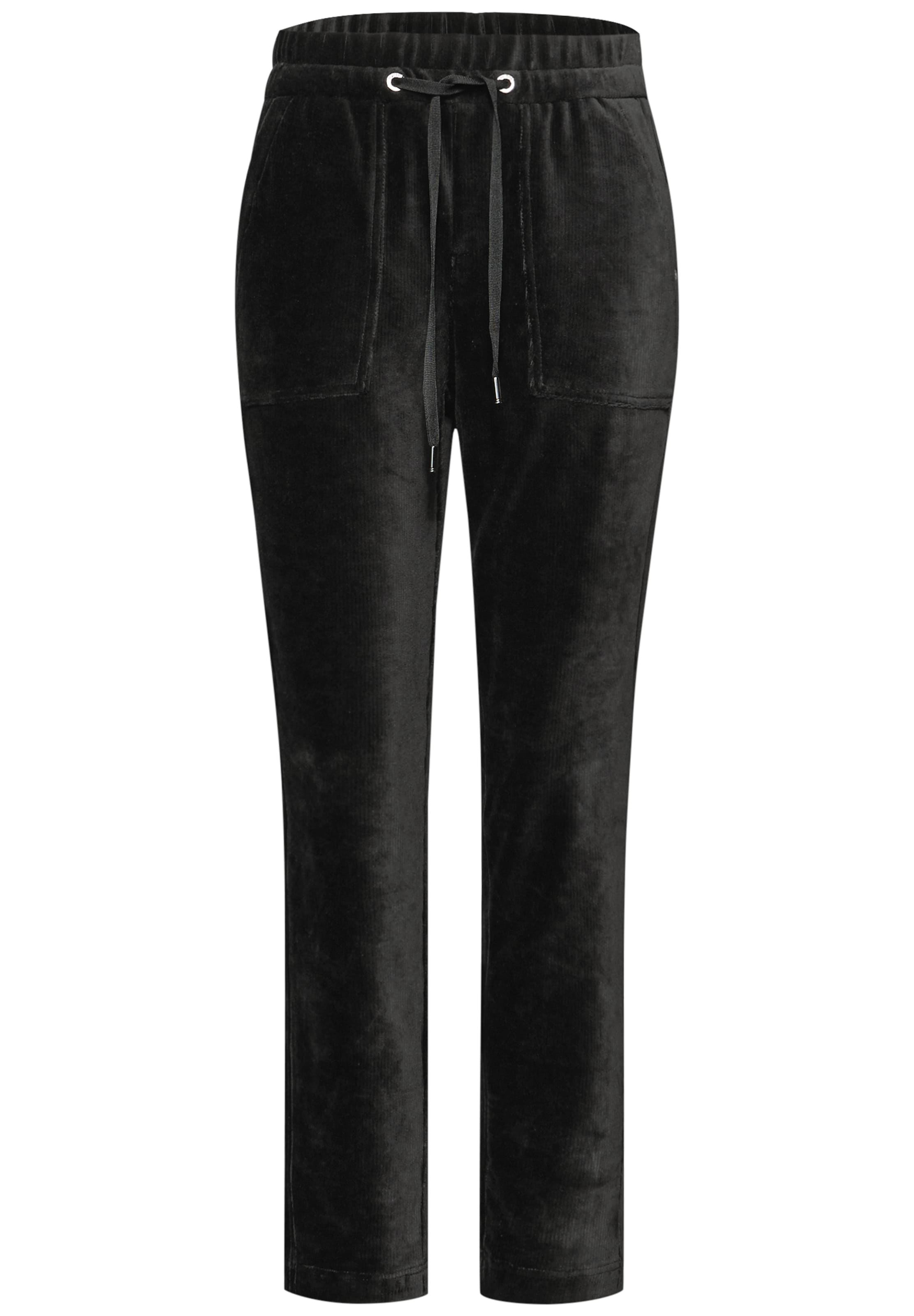STREET ONE Pants in Black: front