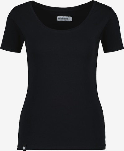 Alife and Kickin T-shirt 'Enid' en noir, Vue avec produit